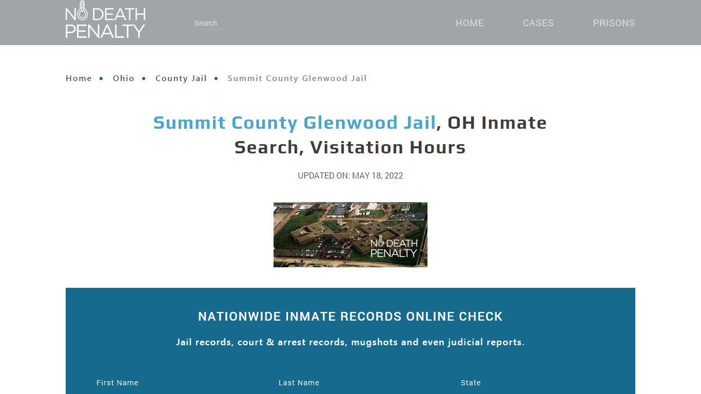 Summit County Glenwood Jail, OH Inmate Search, Visitation ...