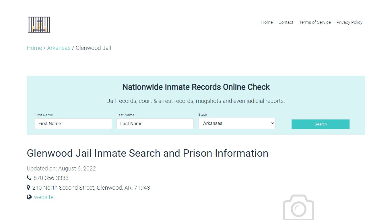 Glenwood Jail Inmate Search, Visitation, Phone no ...
